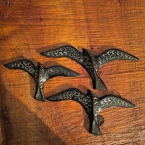 Etched Metal Birds